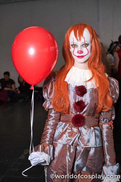 Pennywise from IT cosplay