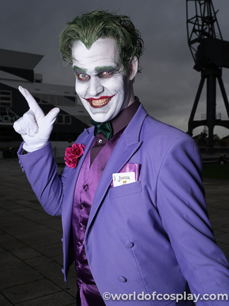@allornothingcosplay as the Joker from Batman (DC Comics)