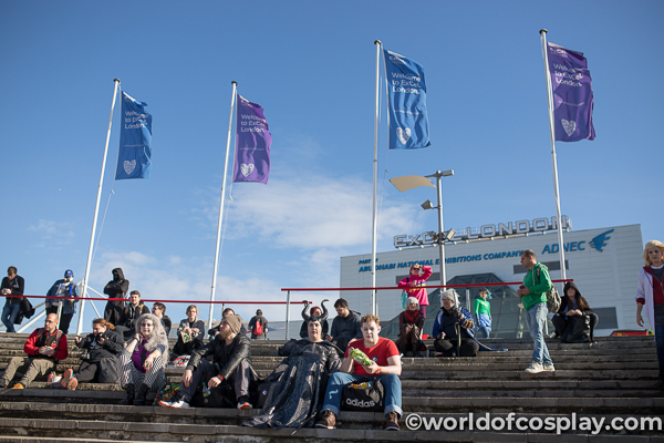 Excel London on Comic Con day
