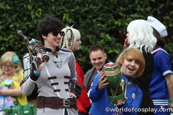 Cosplayers at MCM London Comic Con