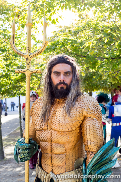 DC Comics Aquaman cosplay.