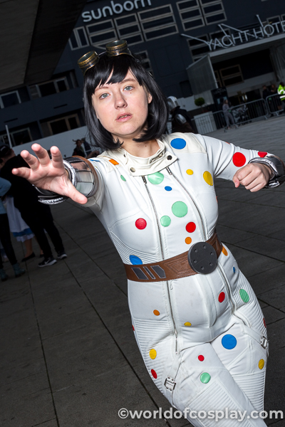 Polka-Dot Man cosplay