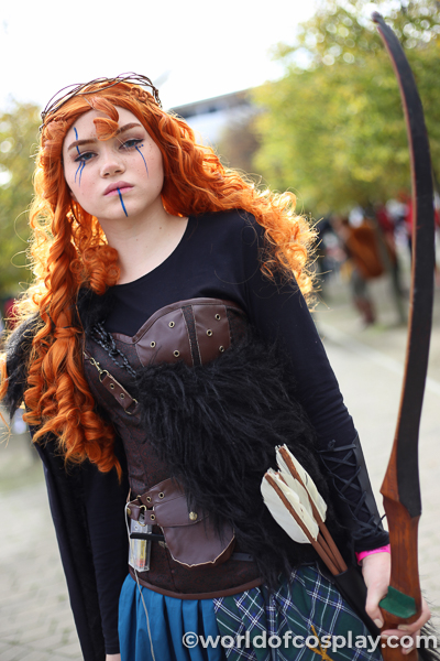 Merida from Brave cosplay