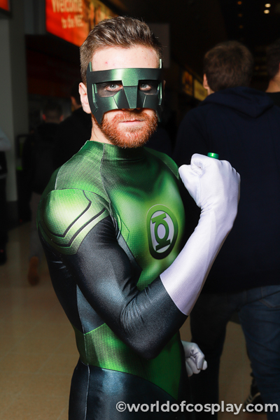 Cosplay of DC's Green Lantern