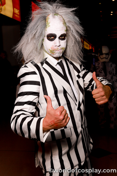 Beetlejuice cosplay