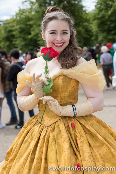 Belle from Beauty and the Beast cosplay