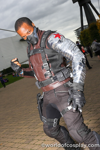 Bucky Barnes, the Winter Soldier, cosplay