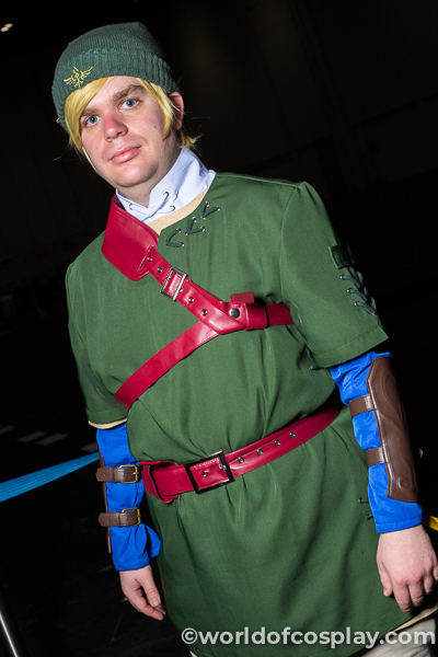 Link from Zelda cosplay