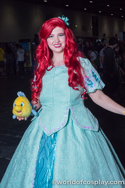 Ariel (Little Mermaid) cosplay 