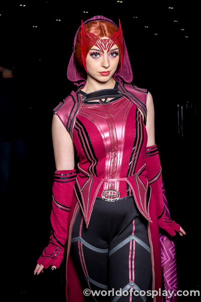 @not_an_addams looking sensational as Scarlet Witch at MCM London Comic Con October 2021.