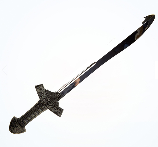 Budget plastic sword for cosplay.