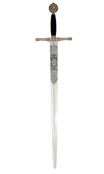 This full-size, steel Excalibur sword is ideal for cosplay shoots, but possibly not for cons.