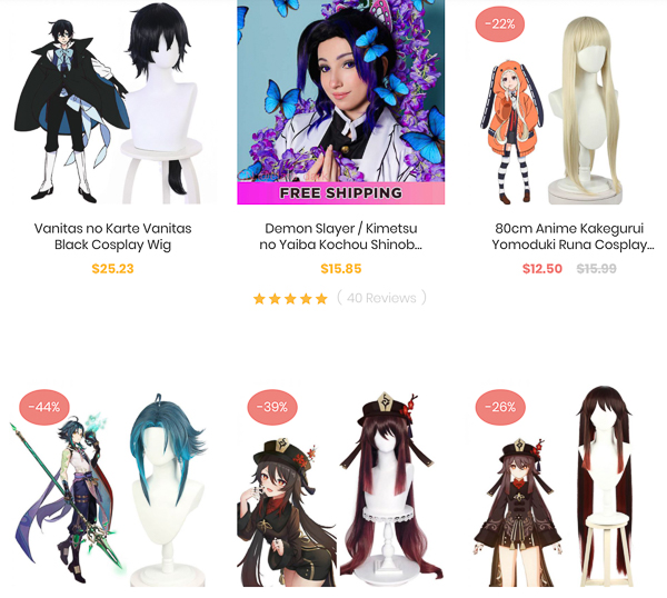 ©wig-supplier.com cosplay wig shop online