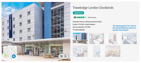 Docklands Travelodge