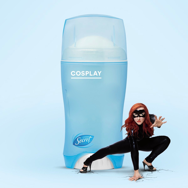Cosplay deodorant