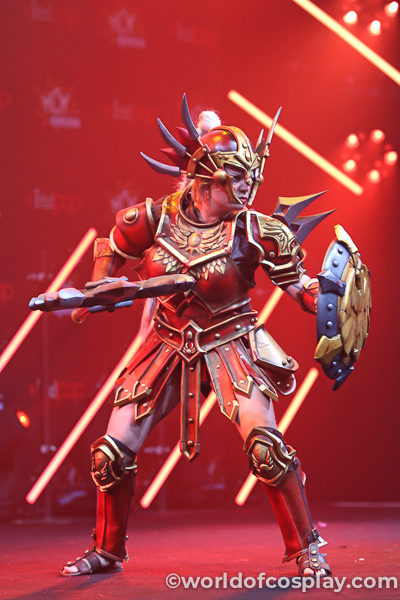 A contender at the European Cosplay Championship, MCM London Comic Con October 2019.