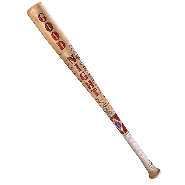 The Noble Collection sells this accurately-reproduced, wooden, 81cm-long bat for £55. ©The Noble Collection