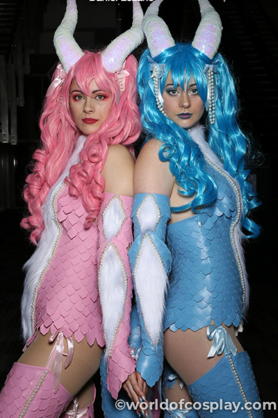 Two brilliant Original Costume designs at MCM London Comic Con October 2019.