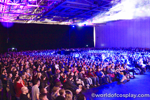 A screening at London Comic Con.