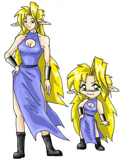 A Super-Chibi conversion.