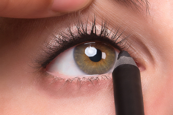 Tight-lining is a make-up technique which enhances the look of your eye lashes.