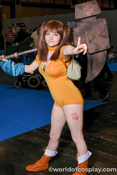 You can download the professional CAD drawings of Gideon online and for free (registration necessary) on grabcad.com. Diane shot at MCM Birmingham Comic Con March 2017. ©lezanophoto/worldofcosplay.com