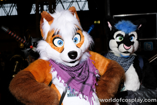Furry cosplays at Birmingham NEC Comic Con