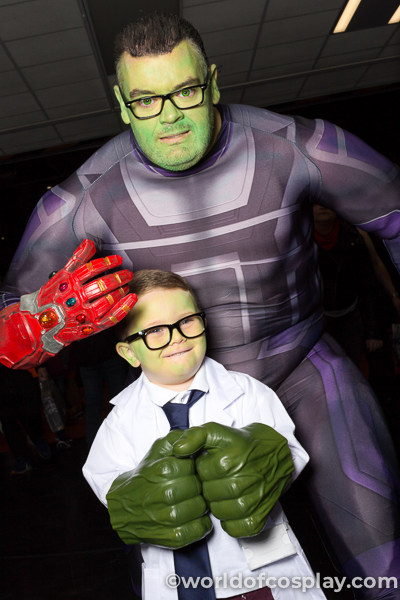 Cosplaying's fun, so start 'em young! MCM Birmingham Comic Con November 2019. ©lezanophoto/worldofcosplay.com