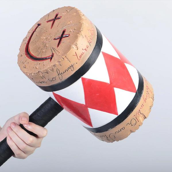 This one-piece, EVA foam Harley mallet costs £51.83 and measures 90cm in length, while the head is 23cm in length and 14cm across. It's fairly lightweight at 800g. ©menbuying.com
