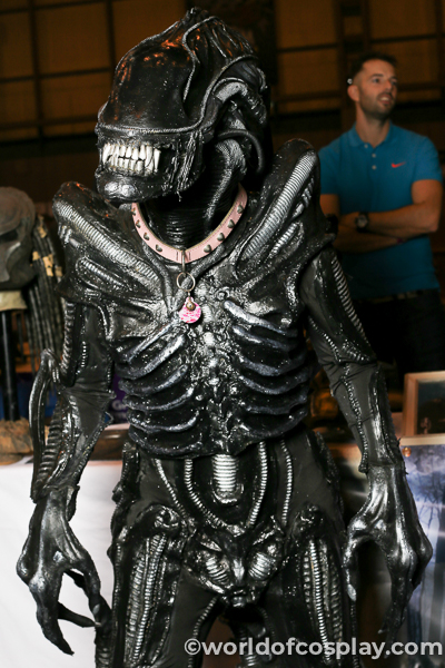 A brilliant Xenomorph Alien cosplay