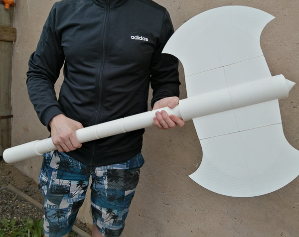 A lesser-known Marvel character, Bloodaxe carries a huge and deadly executioner's axe. You can buy a 3D-printer version ready for painting from 3Dprint2020 on Etsy.com for £146.78. ©3Dprint2020